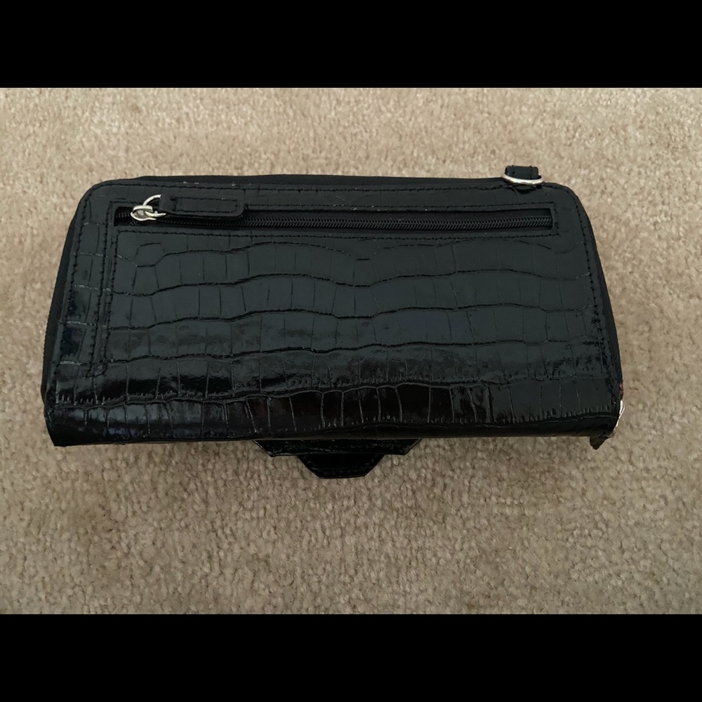 NWOT - Leather Crossbody Cell Phone Wallet Purse - Picture 4 of 4